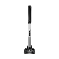 Thule Stacker kayak rack vertical silver