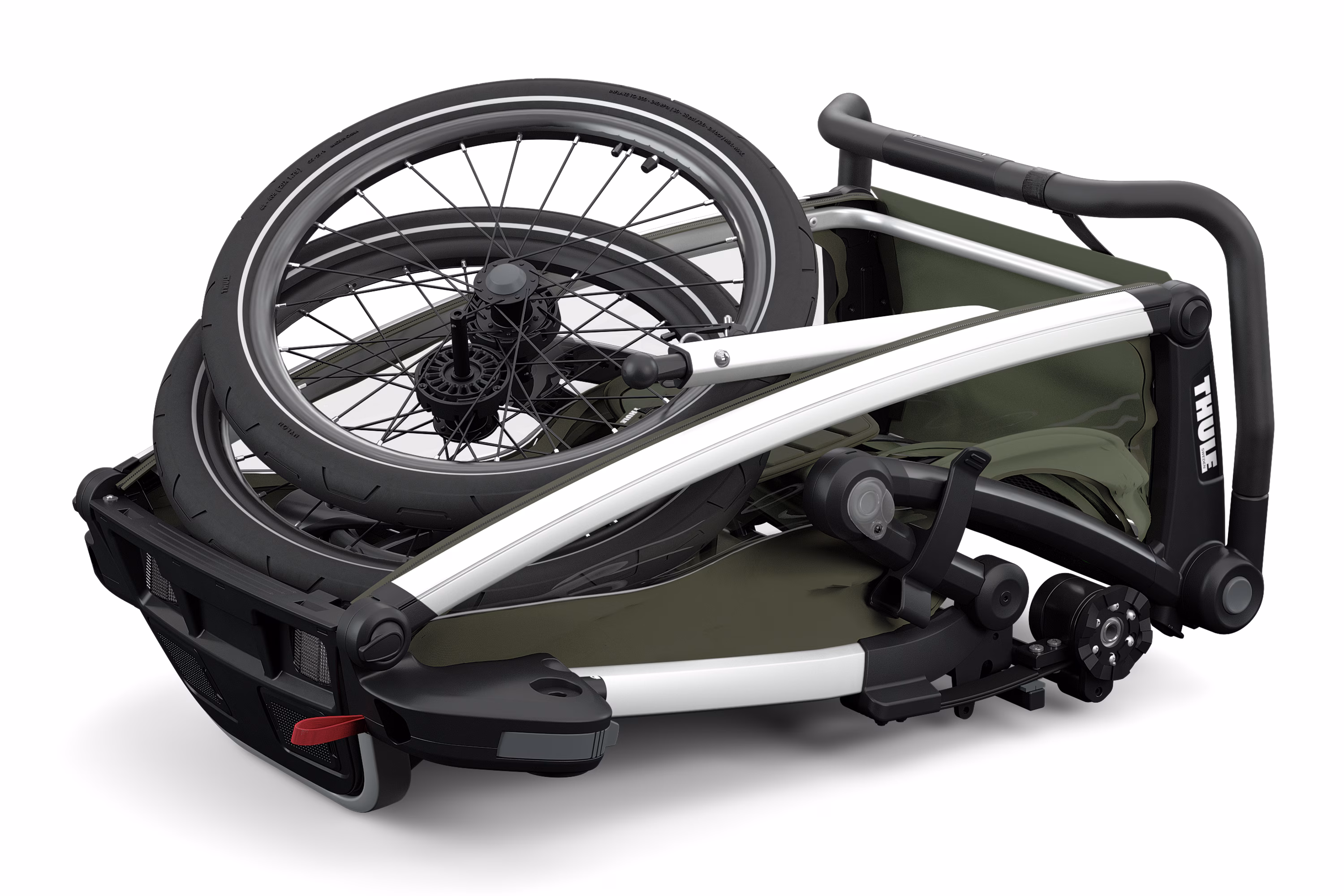 Thule Chariot Lite single feature: Compact fold