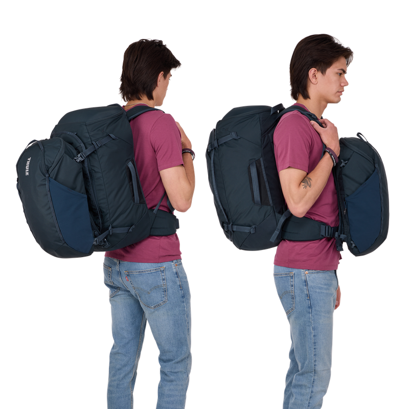 Thule Landmark 60L travel pack darkest blue