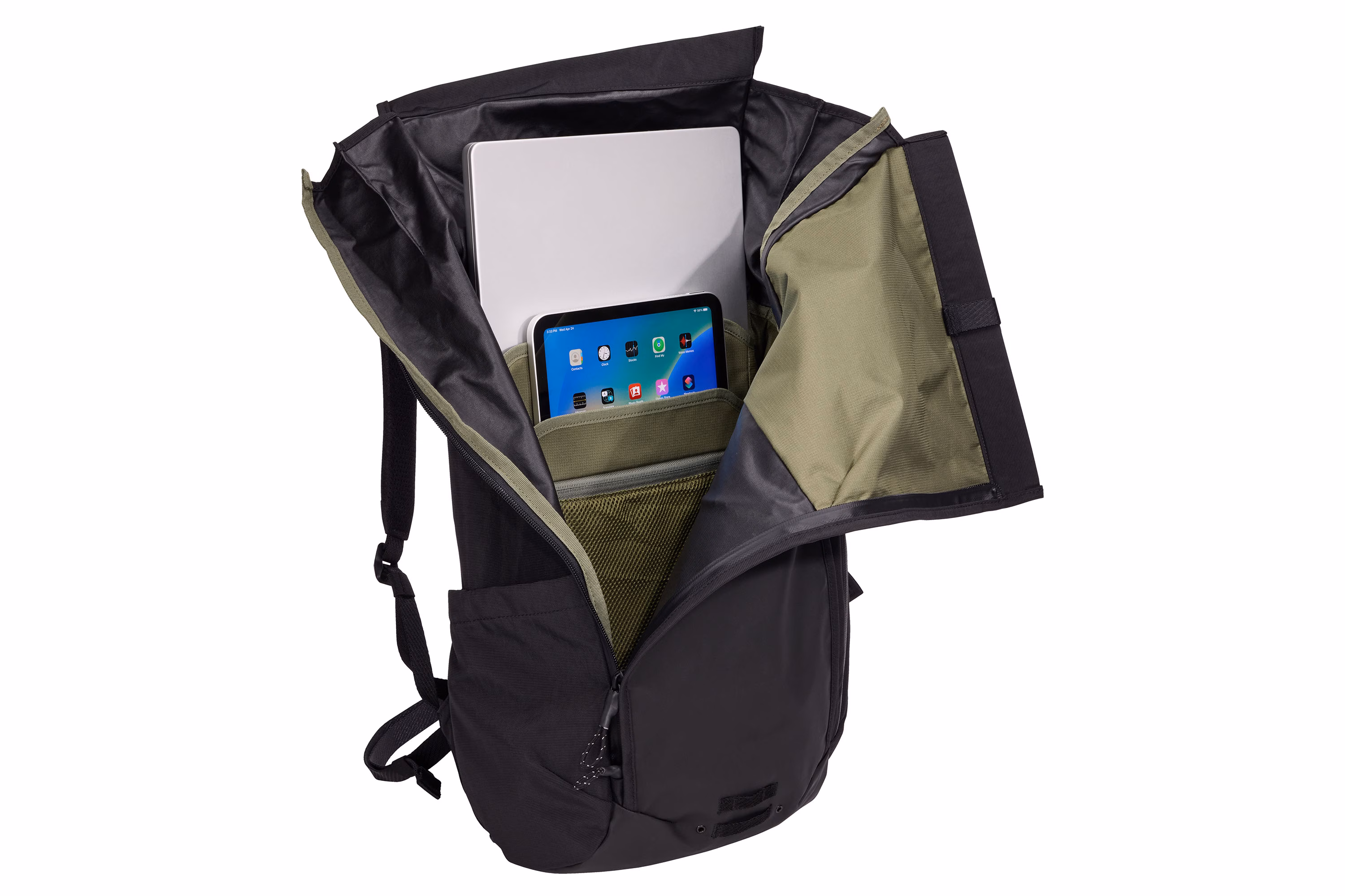 Thule Paramount commute bike backpack 20L feature