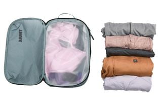 Thule clean/dirty packing cube clean/dirty packing cube medium pond mid blue