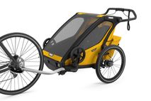 Thule Chariot Sport 2-seat Multisport Bike Trailer spectra yellow