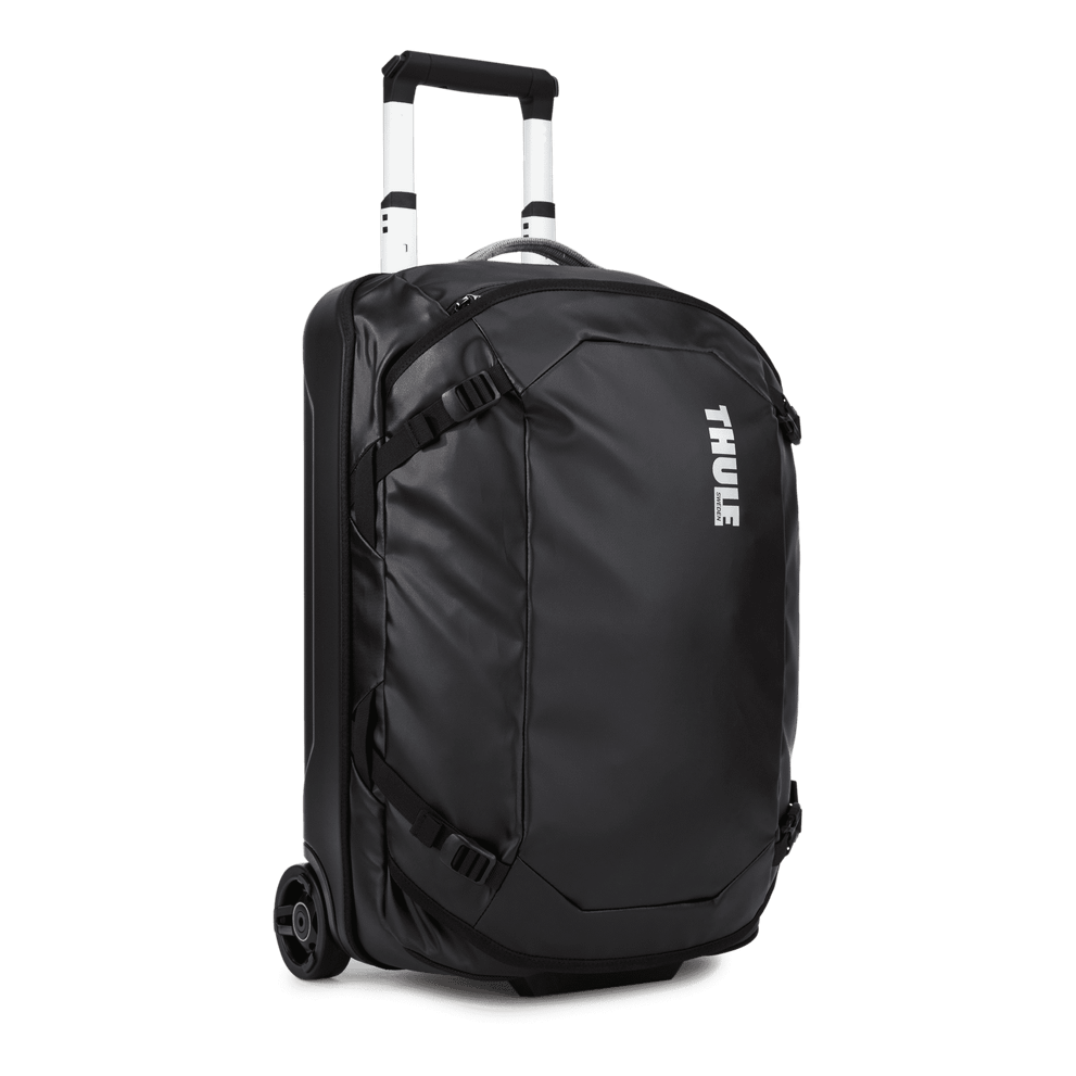 Thule Chasm carry on wheeled duffel bag 40L black