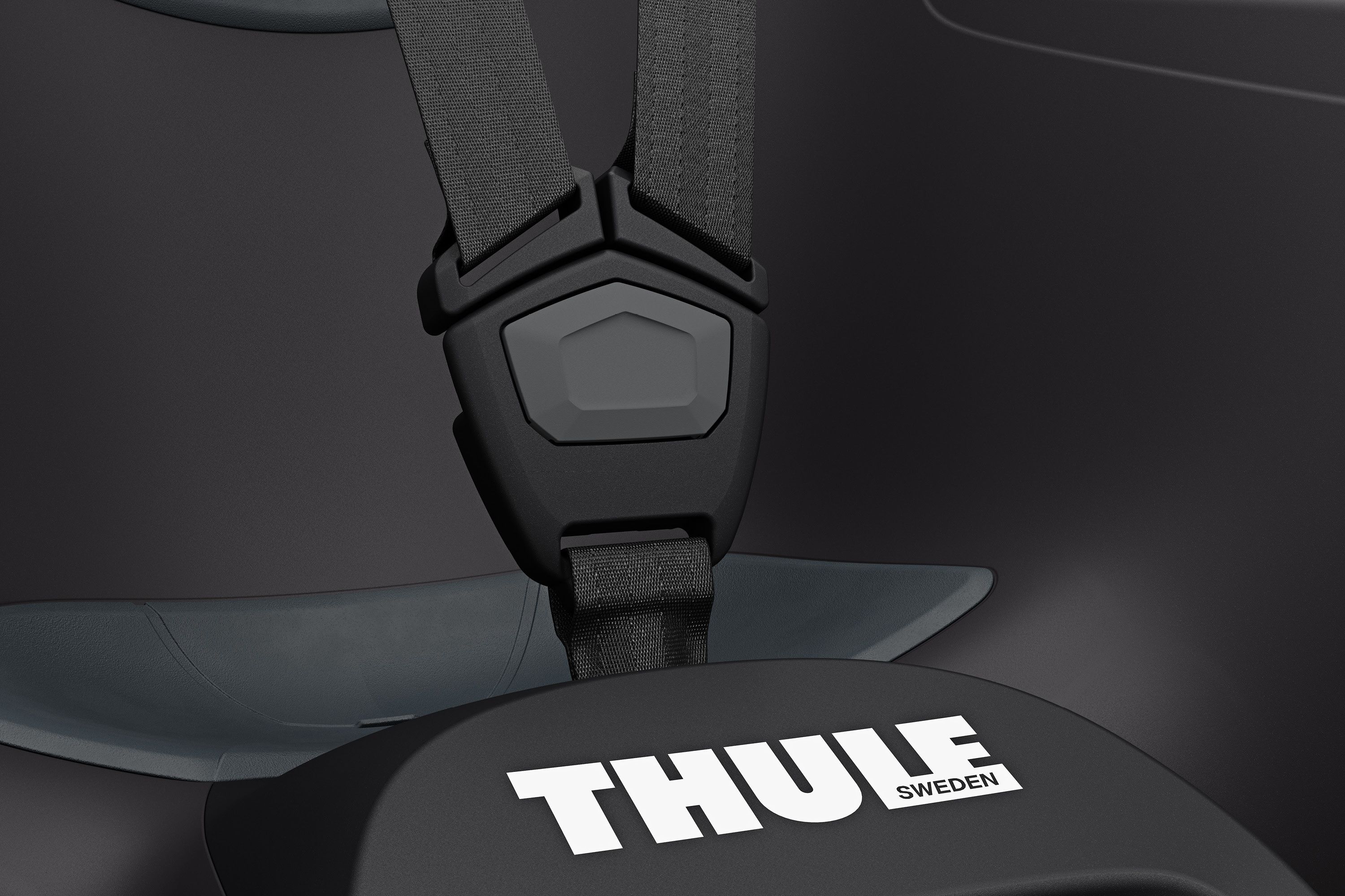Thule RideAlong 2 Lite Safety buckle Dark Gray