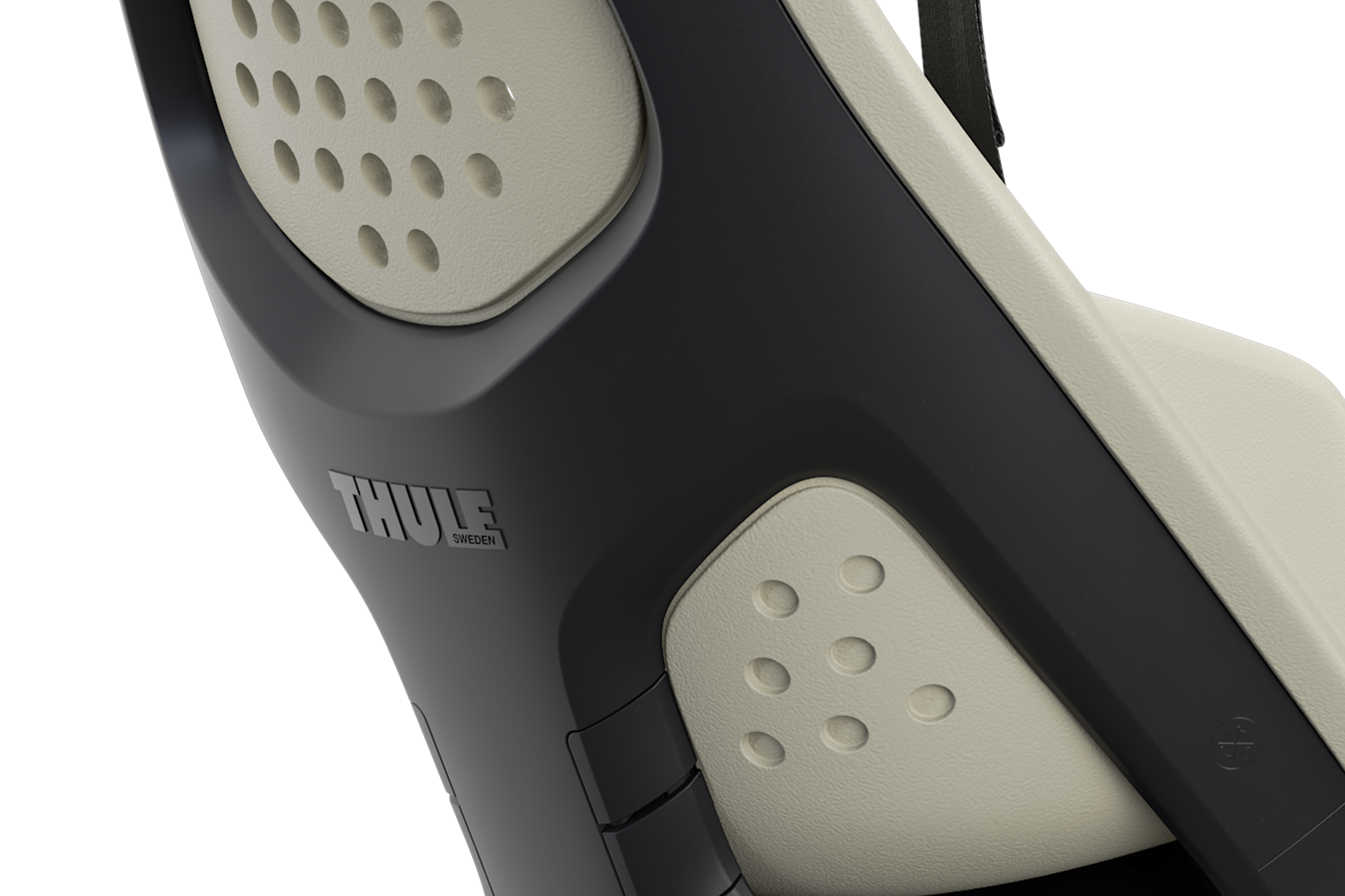 Thule Yepp 2 maxi frame mount child bike seat Soft sand