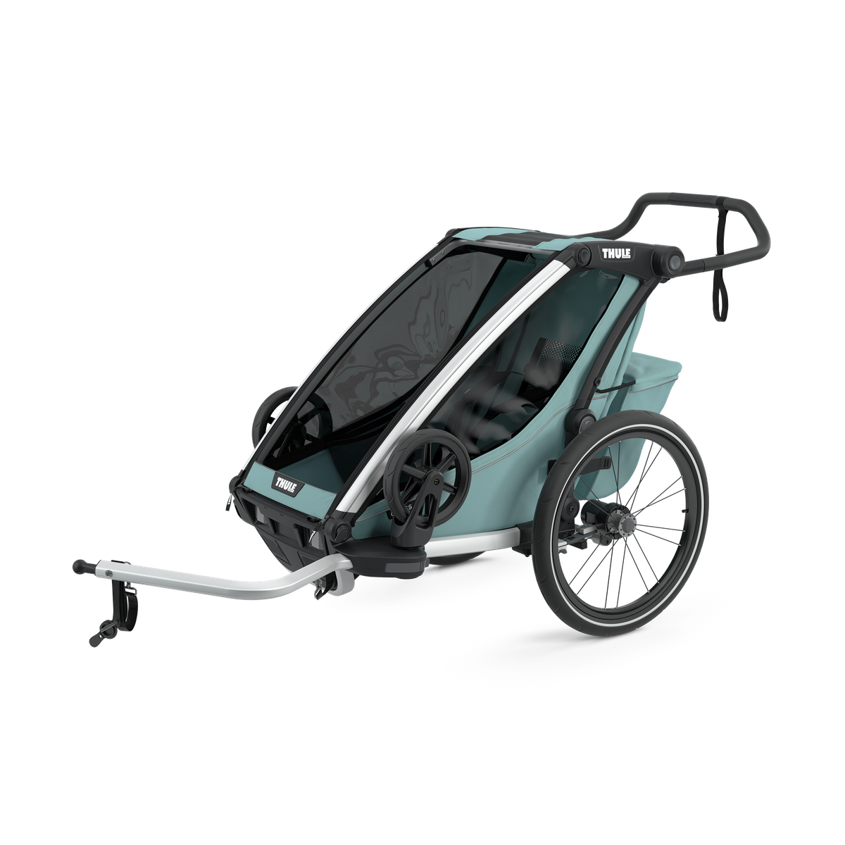 Thule Chariot Cross single 1-seat multisport bike trailer alaska blue