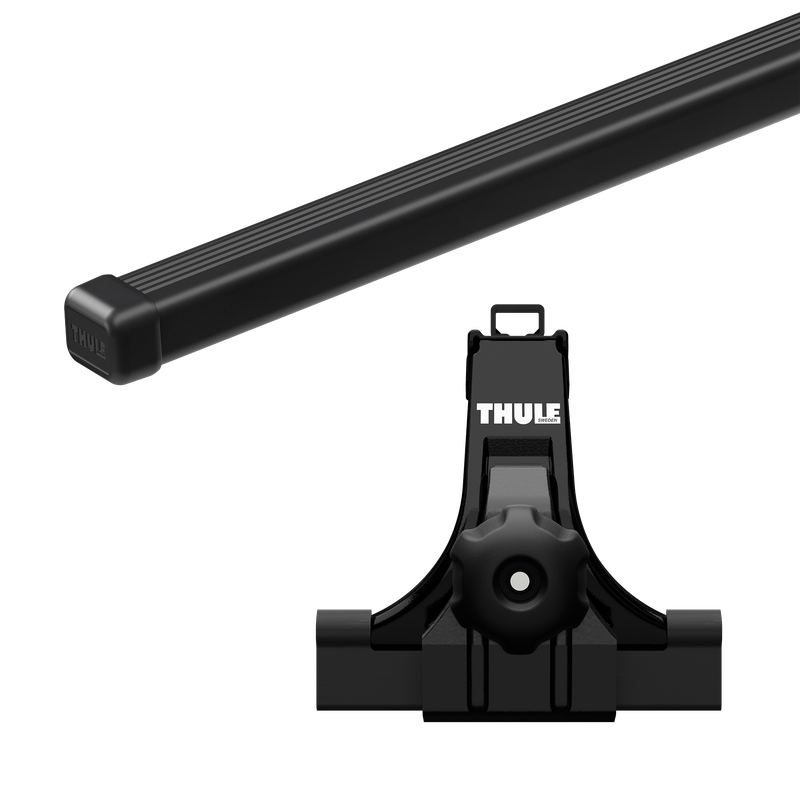 Thule SquareBar Evo roof rack system black