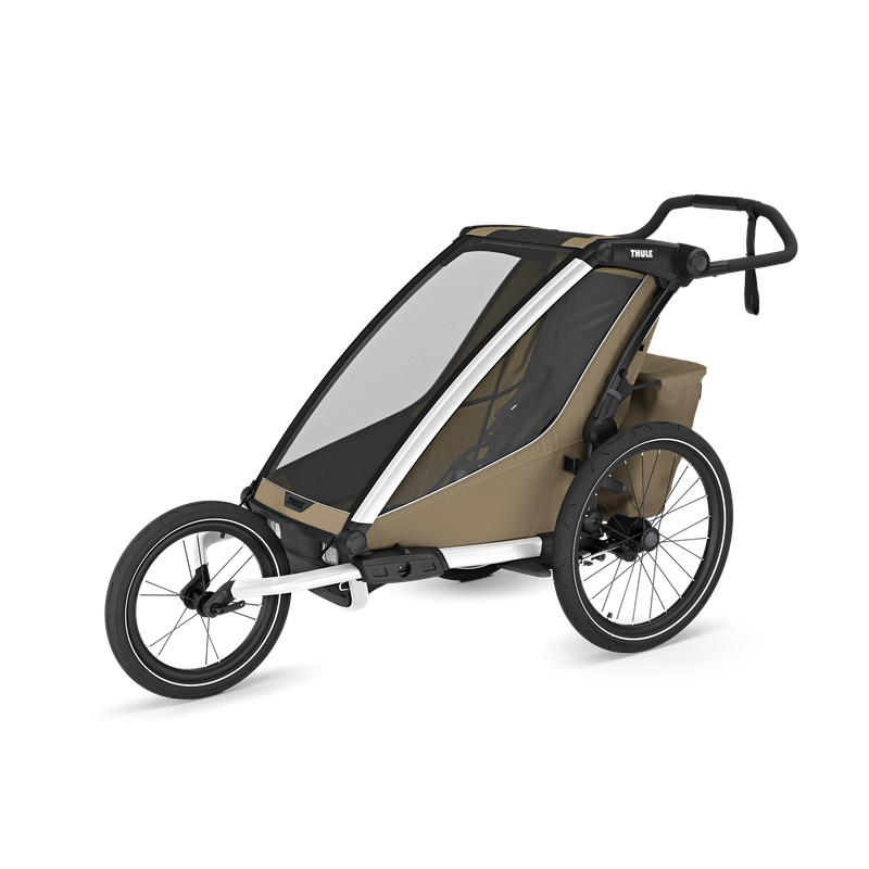 Thule Chariot Cross 2 single 1-seat multisport bike trailer faded khaki
