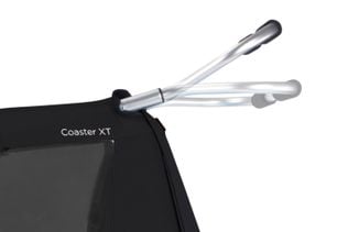 Thule Coaster XT 2-seat Bike Trailer Black - Adjustable Handlebar