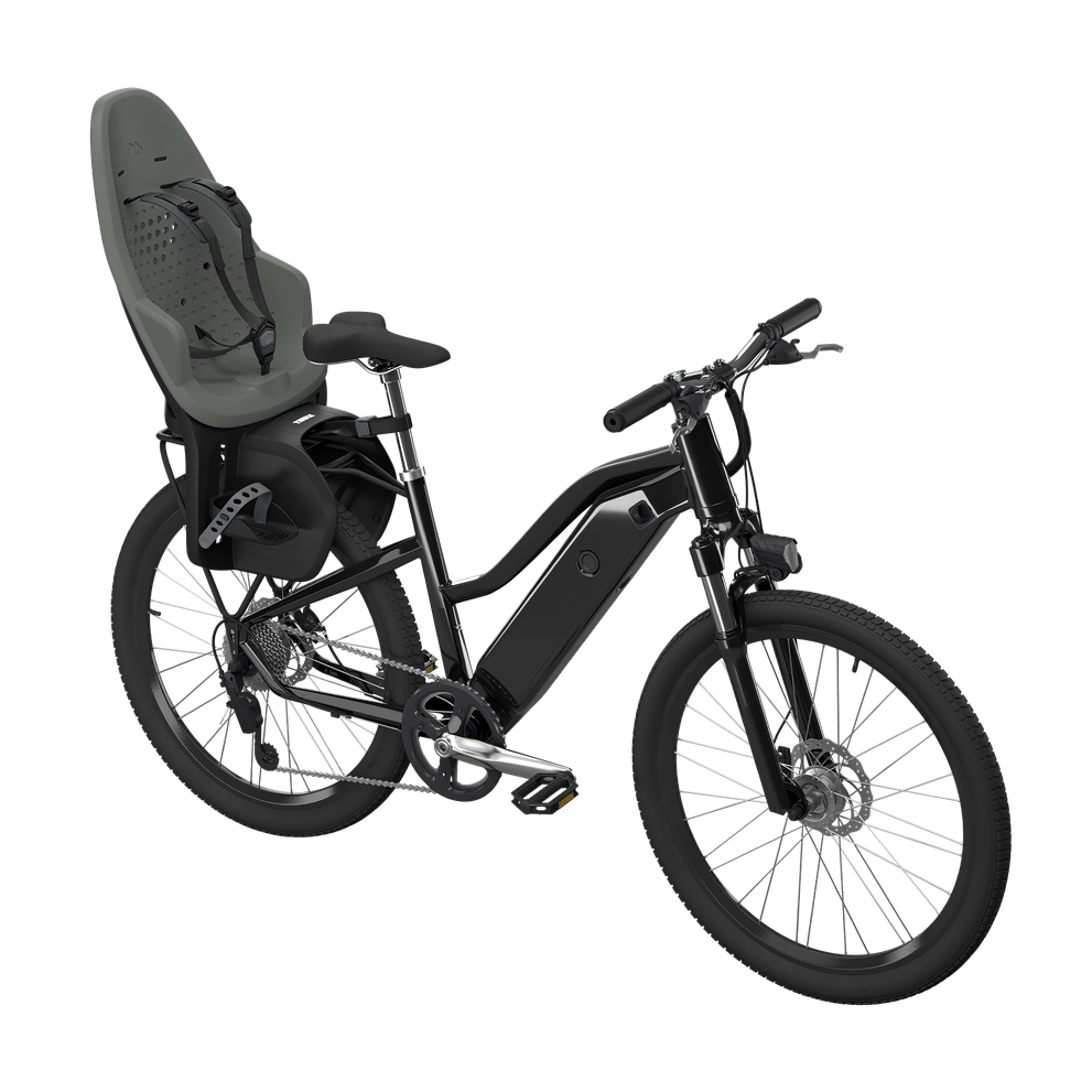 Thule Yepp 2 MIK HD rack mounted child bike seat agave green