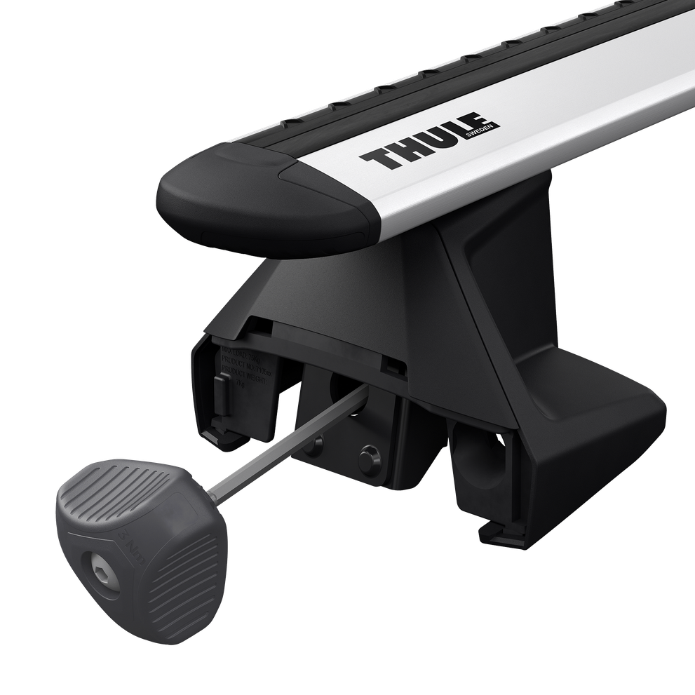 Thule WingBar Evo roof rack system aluminium