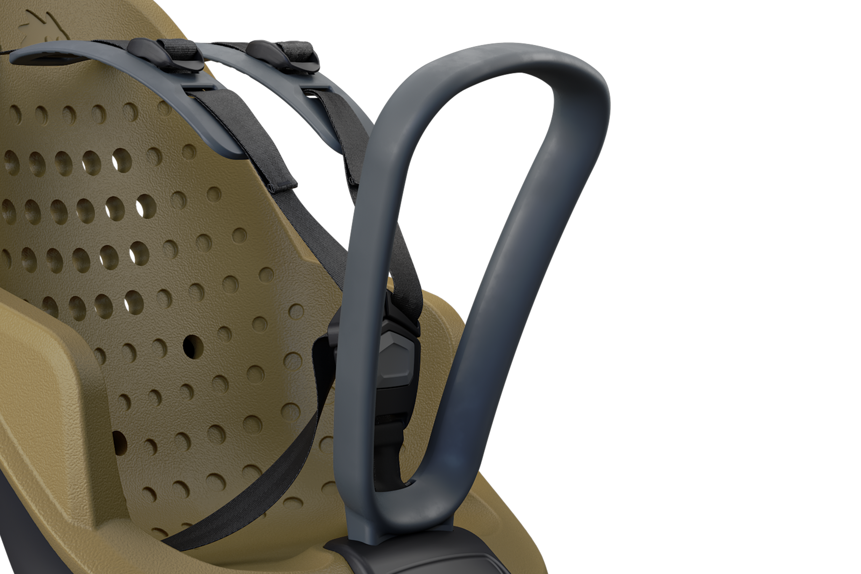 Thule Yepp 2 mini child bike seat Nutria green