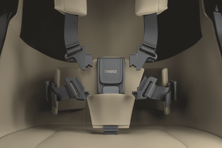 Thule Charm 2 in 1 Feature - Comfy and safe with magnetic buckle