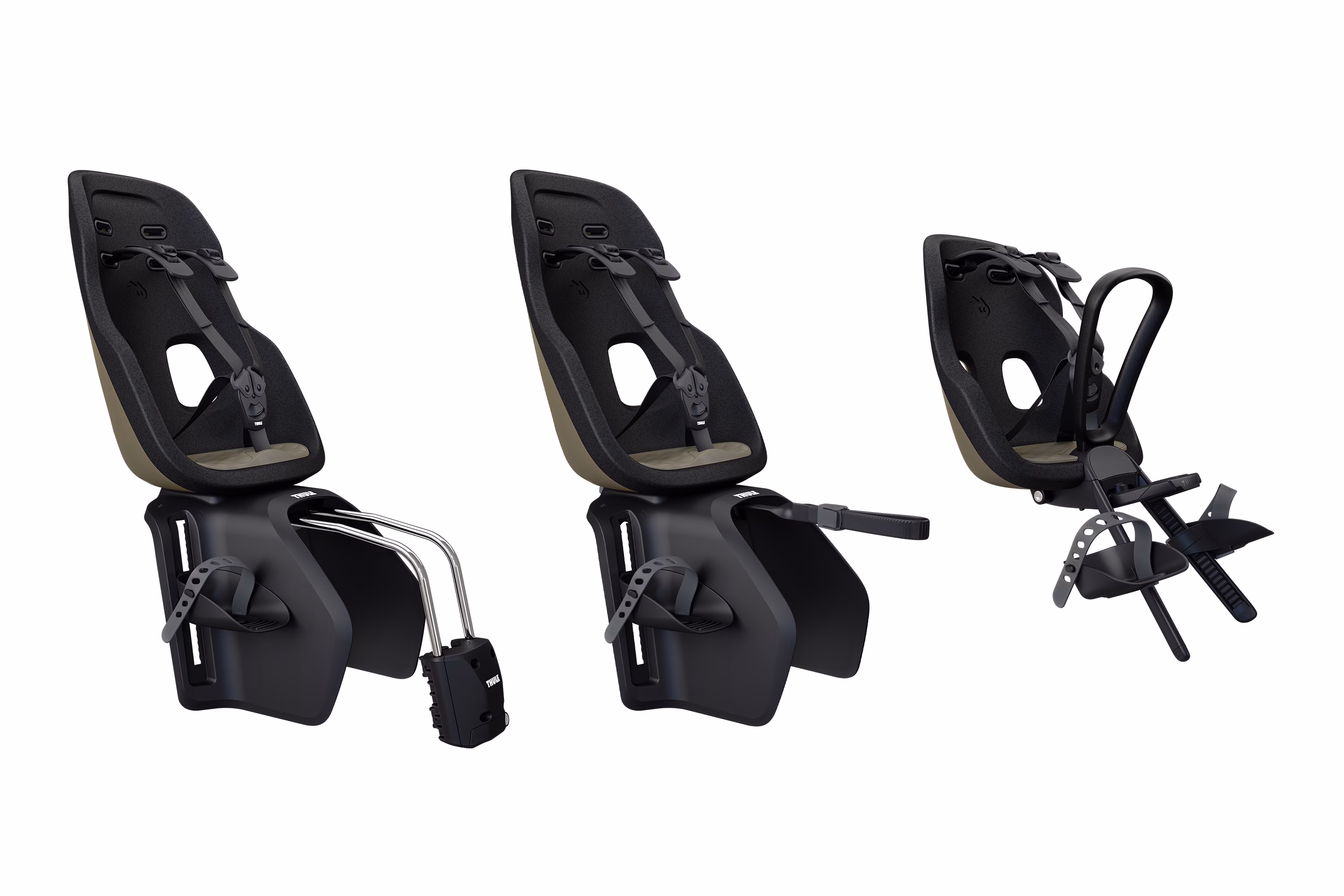 Thule Yepp Nexxt 2 child bike seat Deep khaki