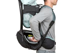 Thule Sapling Child Carrier Gear compartment Black