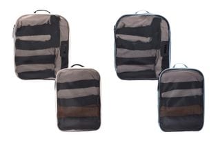 Thule packing cube family set pond gray/white