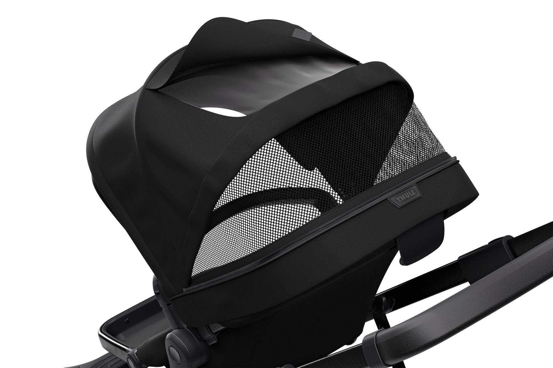 Canopy of stroller Thule Sleek Black-on-Black