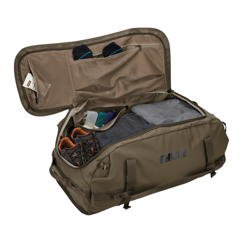 Thule Chasm 90L duffel deep khaki