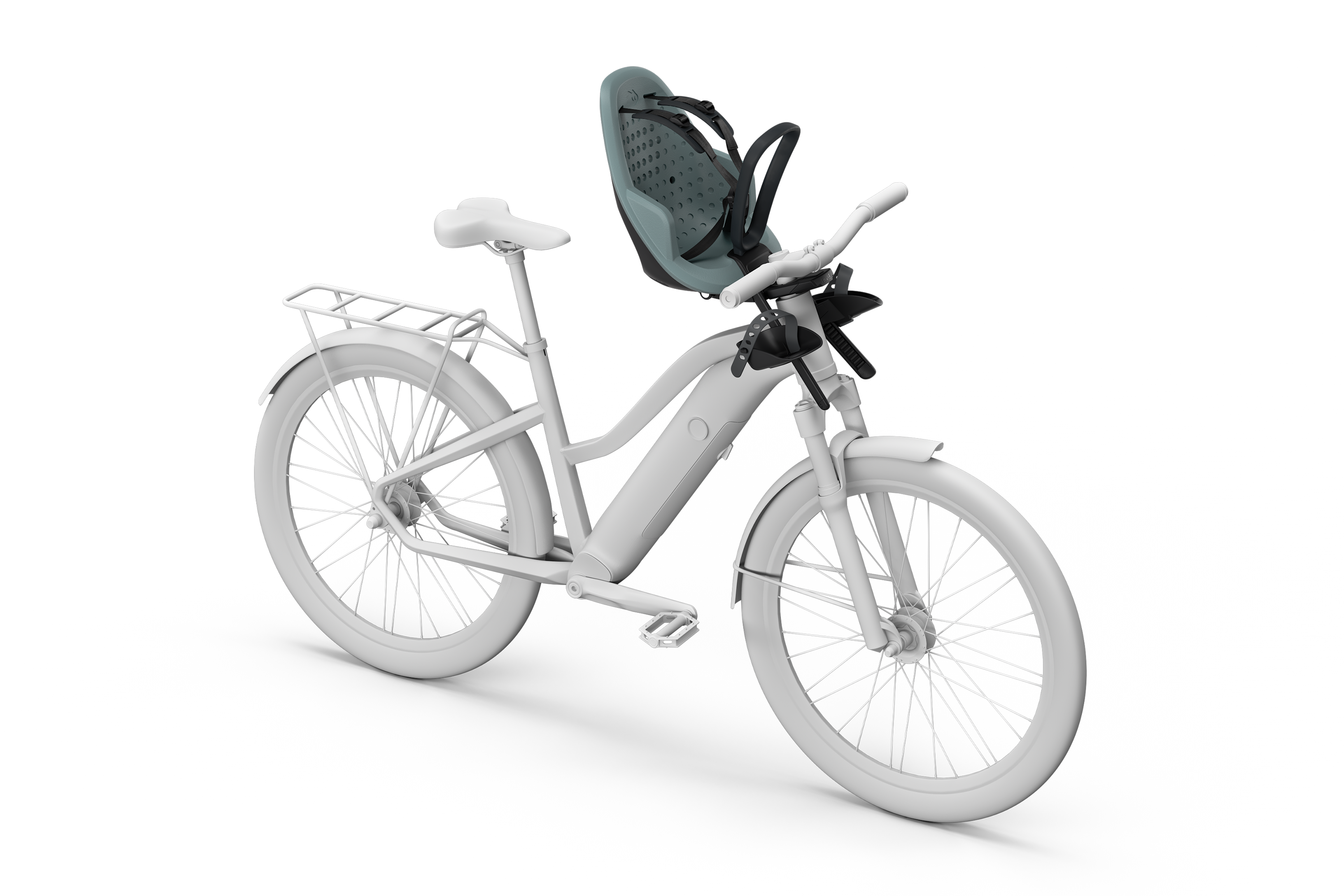 Thule Yepp 2 mini child bike seat Mid blue