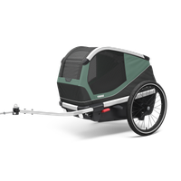 Thule Bexey M dog bike trailer hazy green