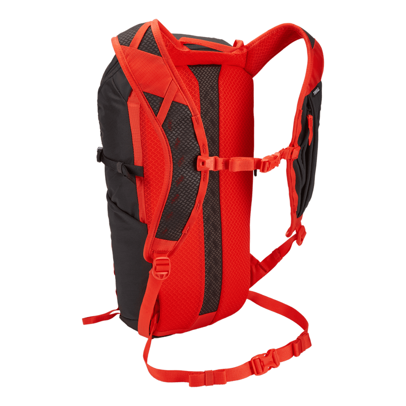 Thule AllTrail 15L hiking backpack obsidian gray /roarange orange