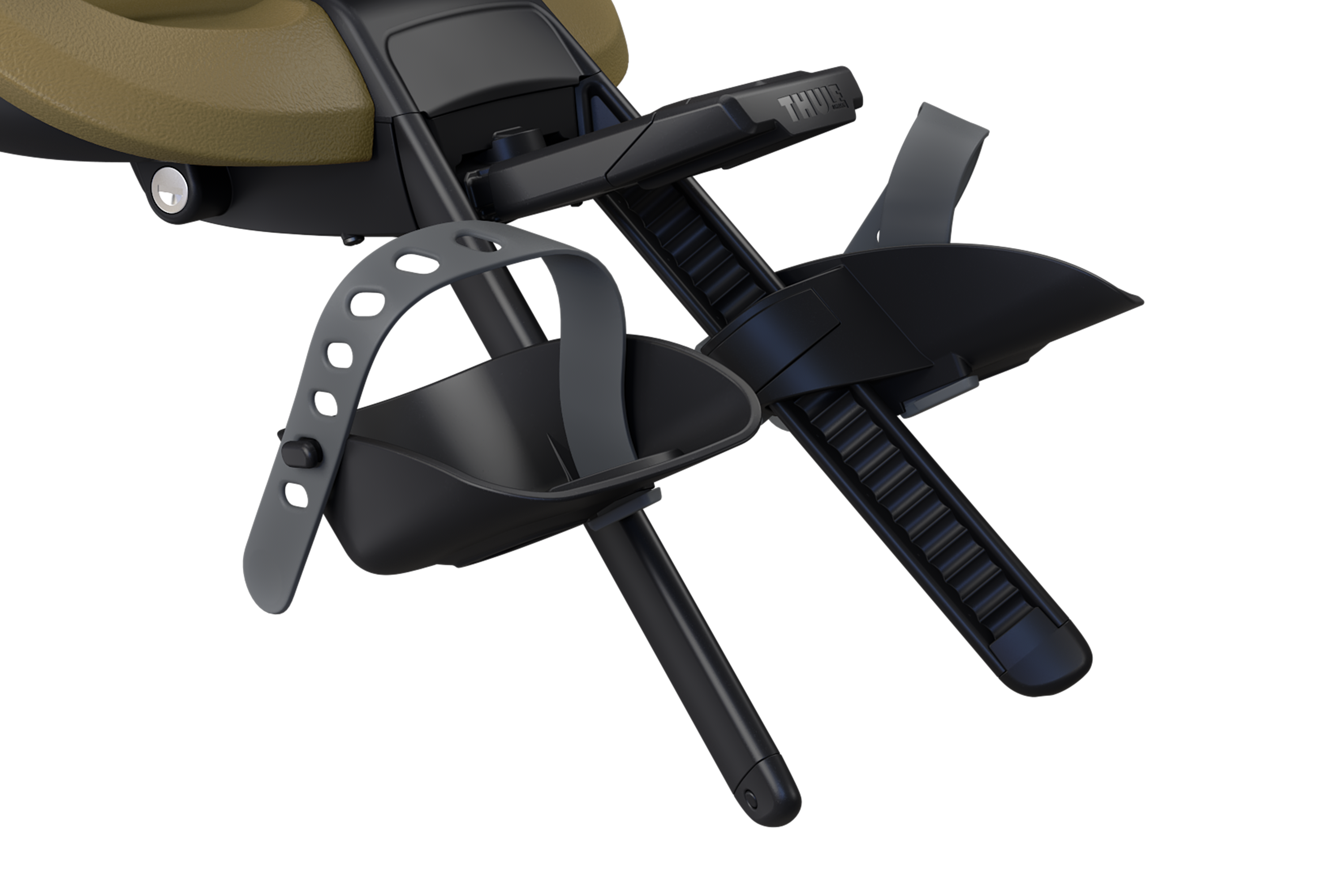 Thule Yepp 2 mini child bike seat Nutria green