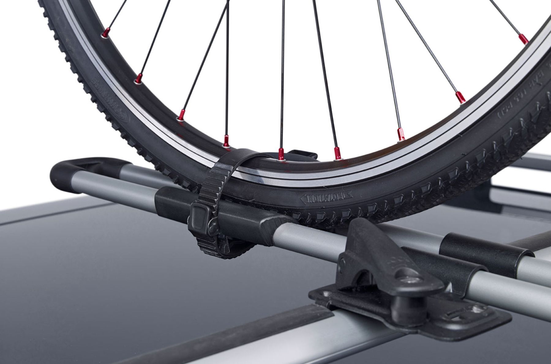 1 Rad voll abschließbar Fahrradträger Thule Free Ride 532 für Skoda Roomster