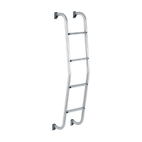 Thule Ladder van ladder 4 steps anodised gray