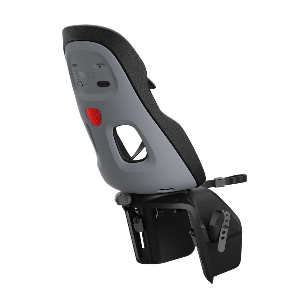 Thule Yepp Nexxt 2 maxi rack mount child bike seat monument gray