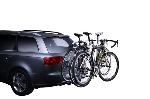 Towbar bike racks - easy to load and 