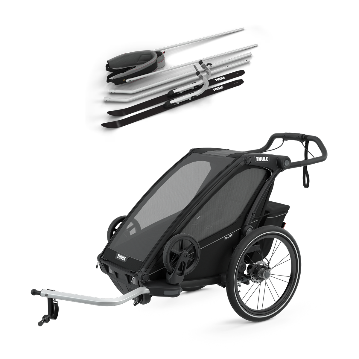 Thule Chariot Sport 1 + Thule Chariot Ski Kit