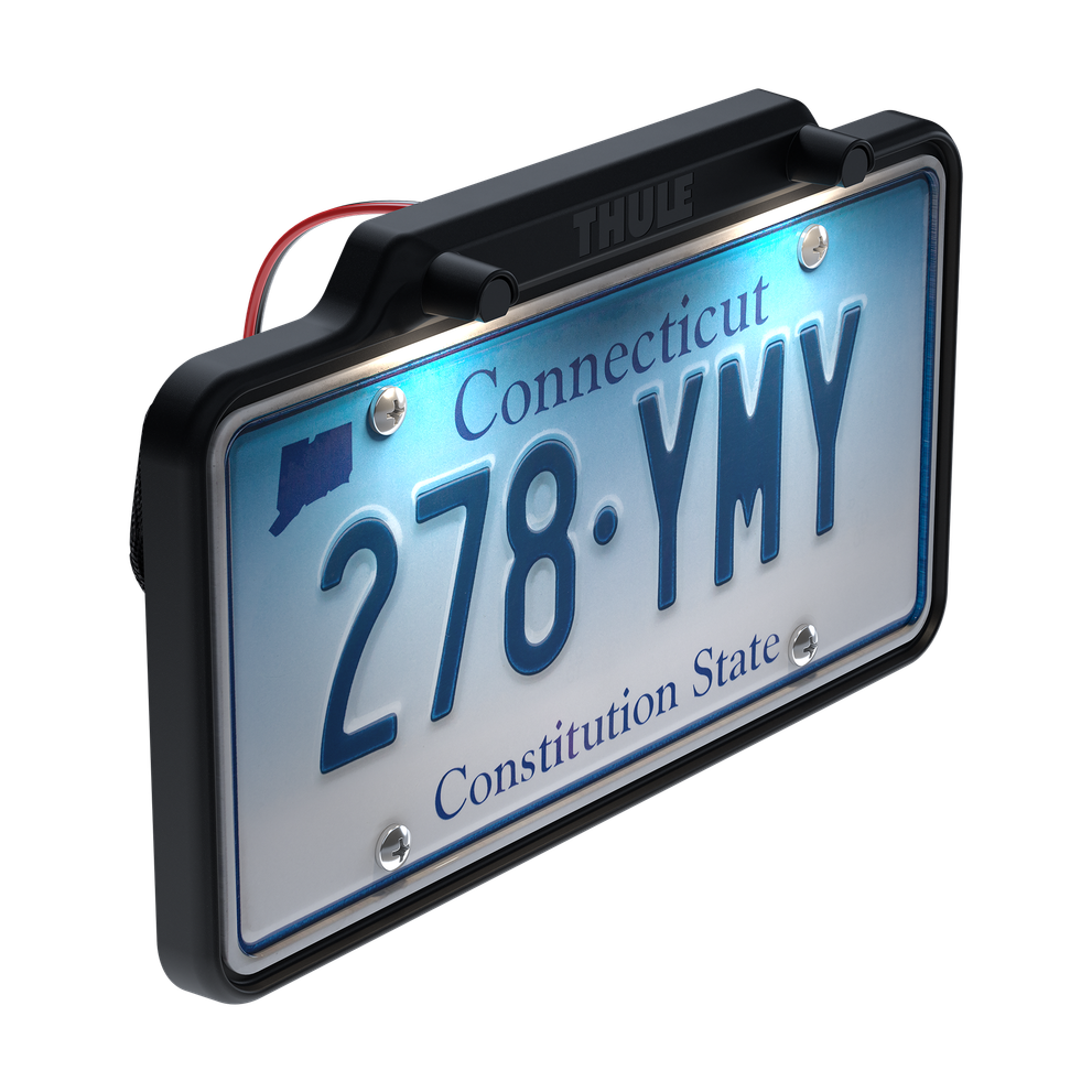 Thule License Plate Holder license plate holder black