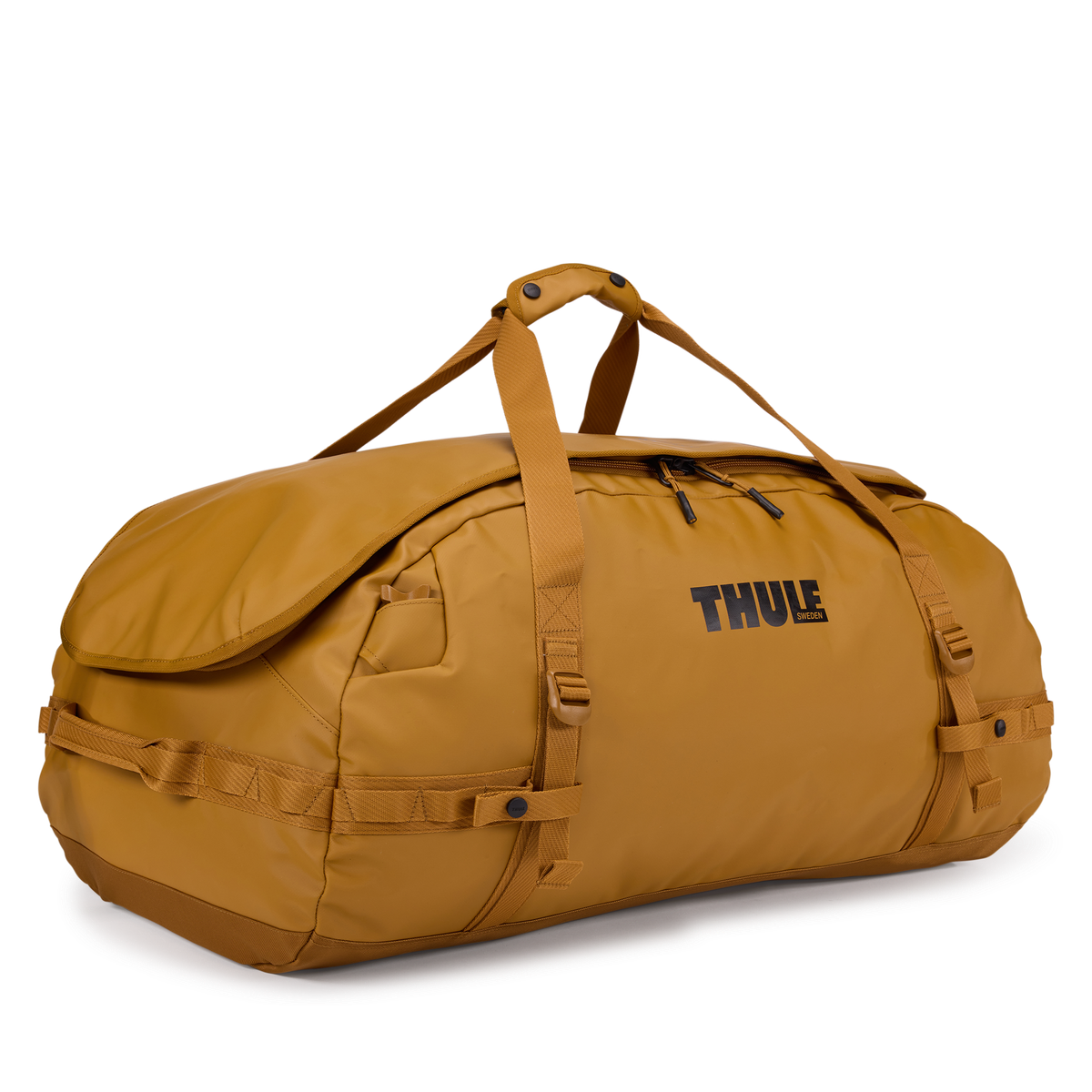 Thule Chasm 90L duffel bag Golden