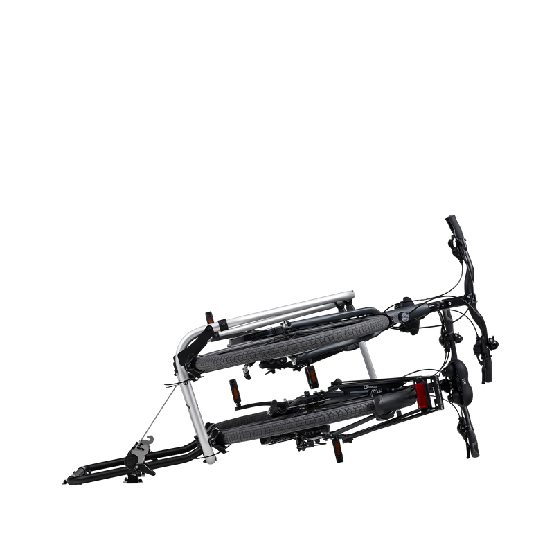 Thule Caravan Superb Short 2-bike a-frame caravan bike rack anodised gray
