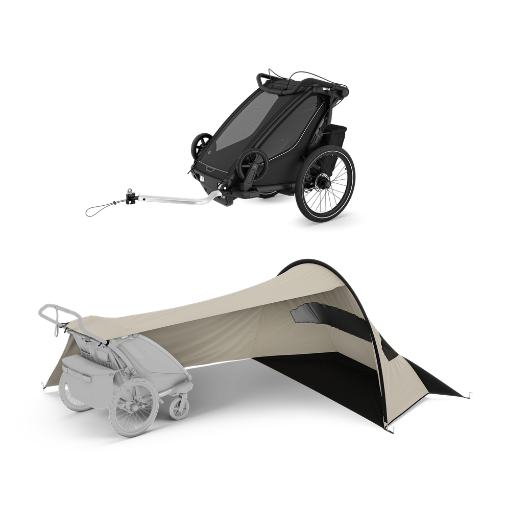 Thule Chariot Sport 2 + Thule sun and wind tarp