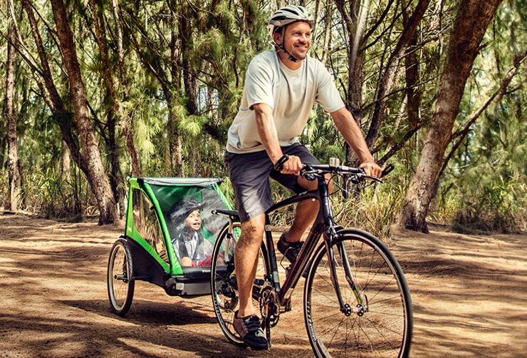 thule double trailer