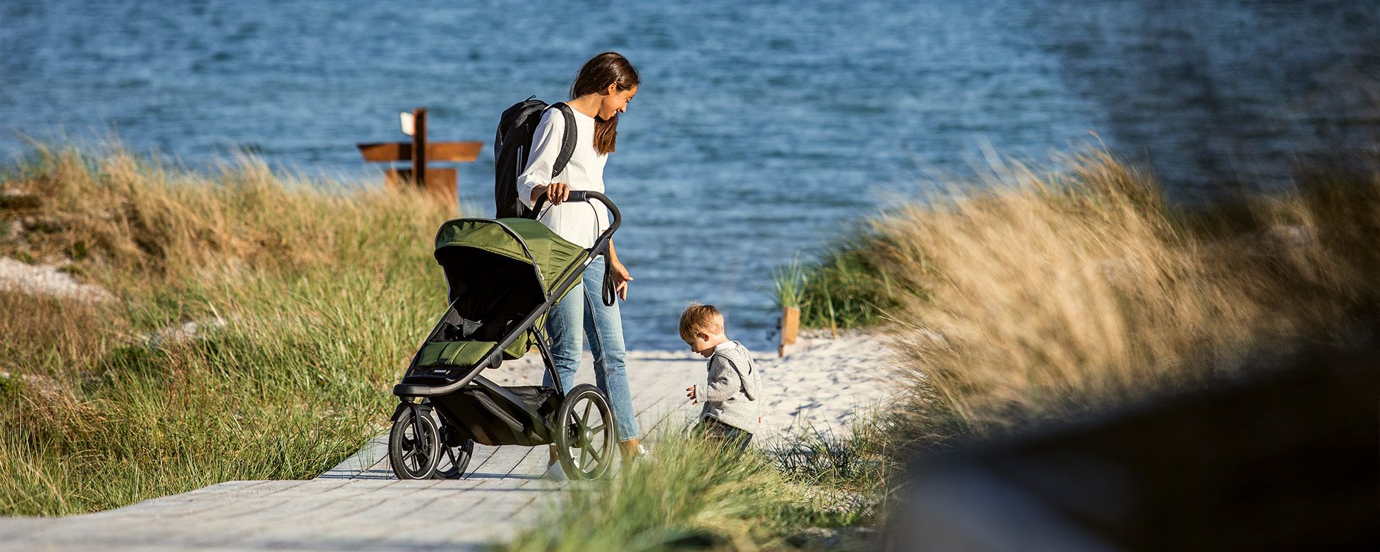 Stabiler JoggerKinderwagen oder JoggerBuggy Thule Deutschland