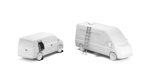 RV accessories from the side