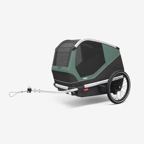Bike trailers for dog and cargo.