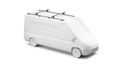 RV rack from the side