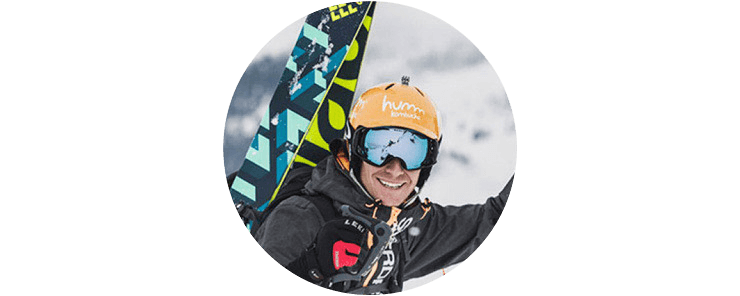 Matthias Giraud, professional skier, BASE jumper, and Thule ambassador.