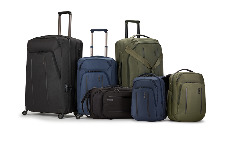 Thule Crossover luggage collection.