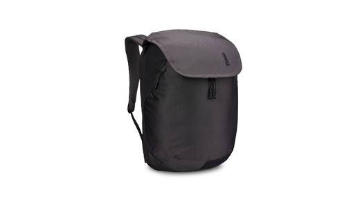 Travel backpack from the side