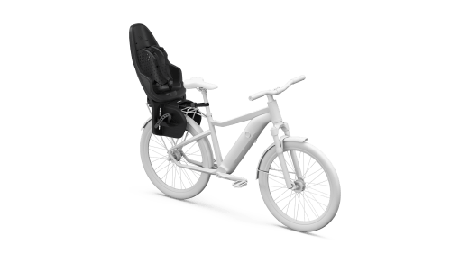 Child bike seats from the side