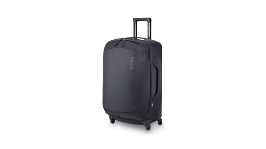 Travel luggage from the side