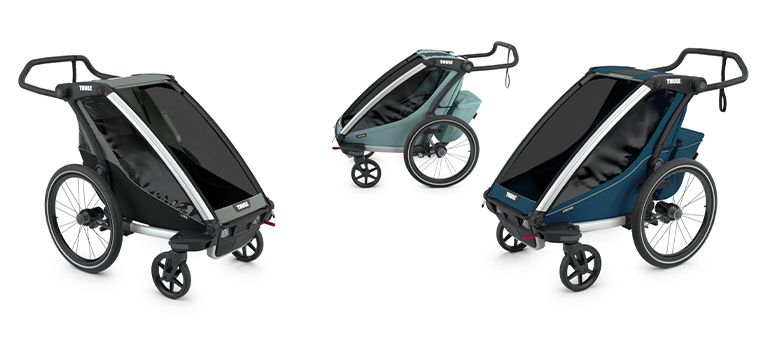 thule double trailer