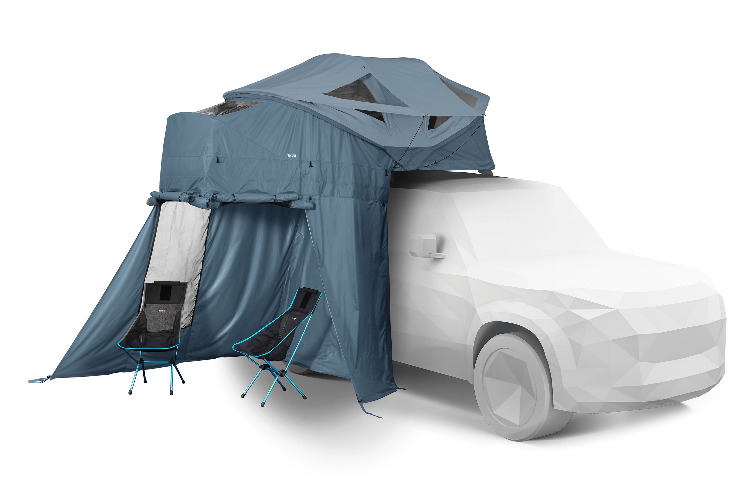 Transform into an open awning image