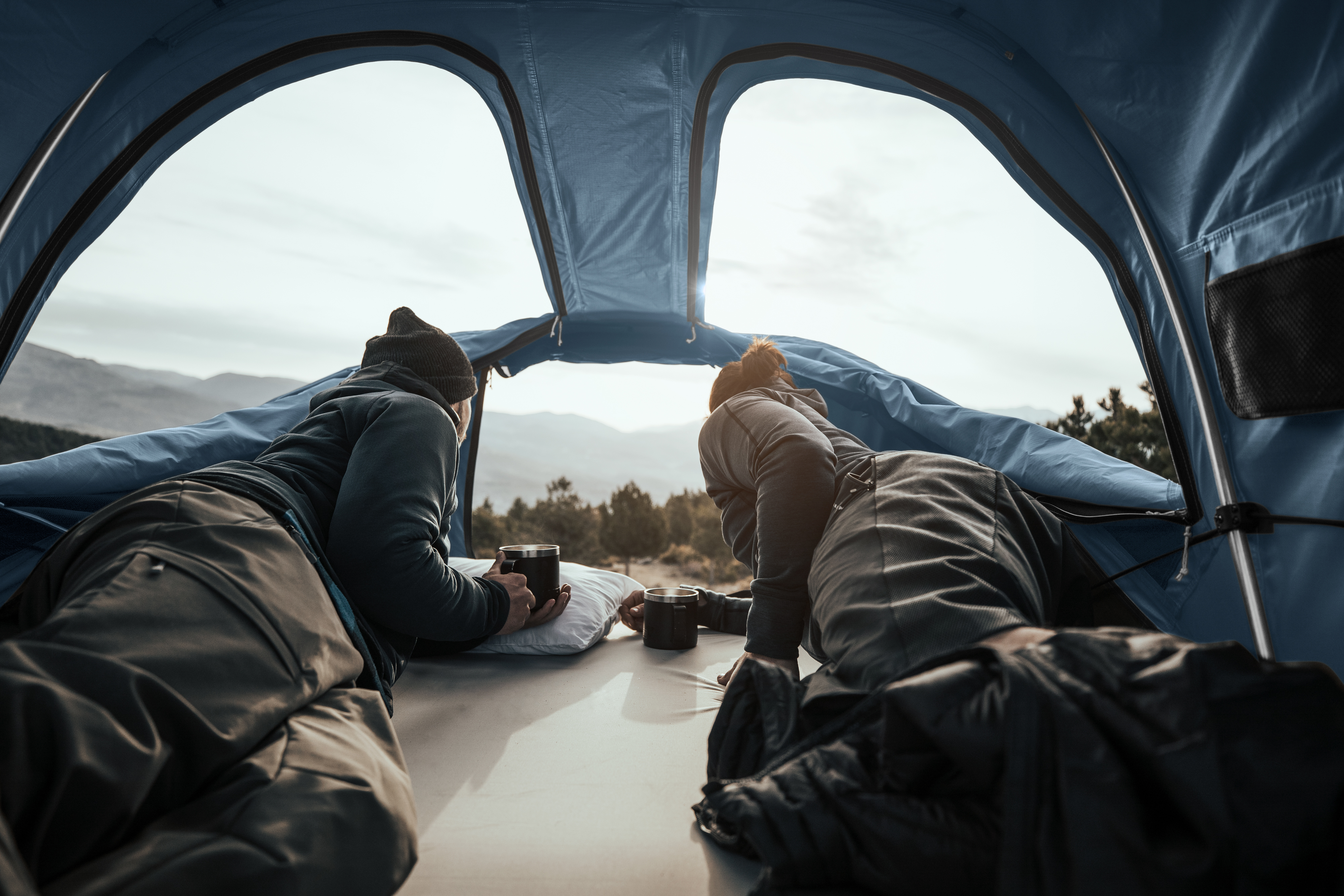 Panoramic skylights for stargazing image