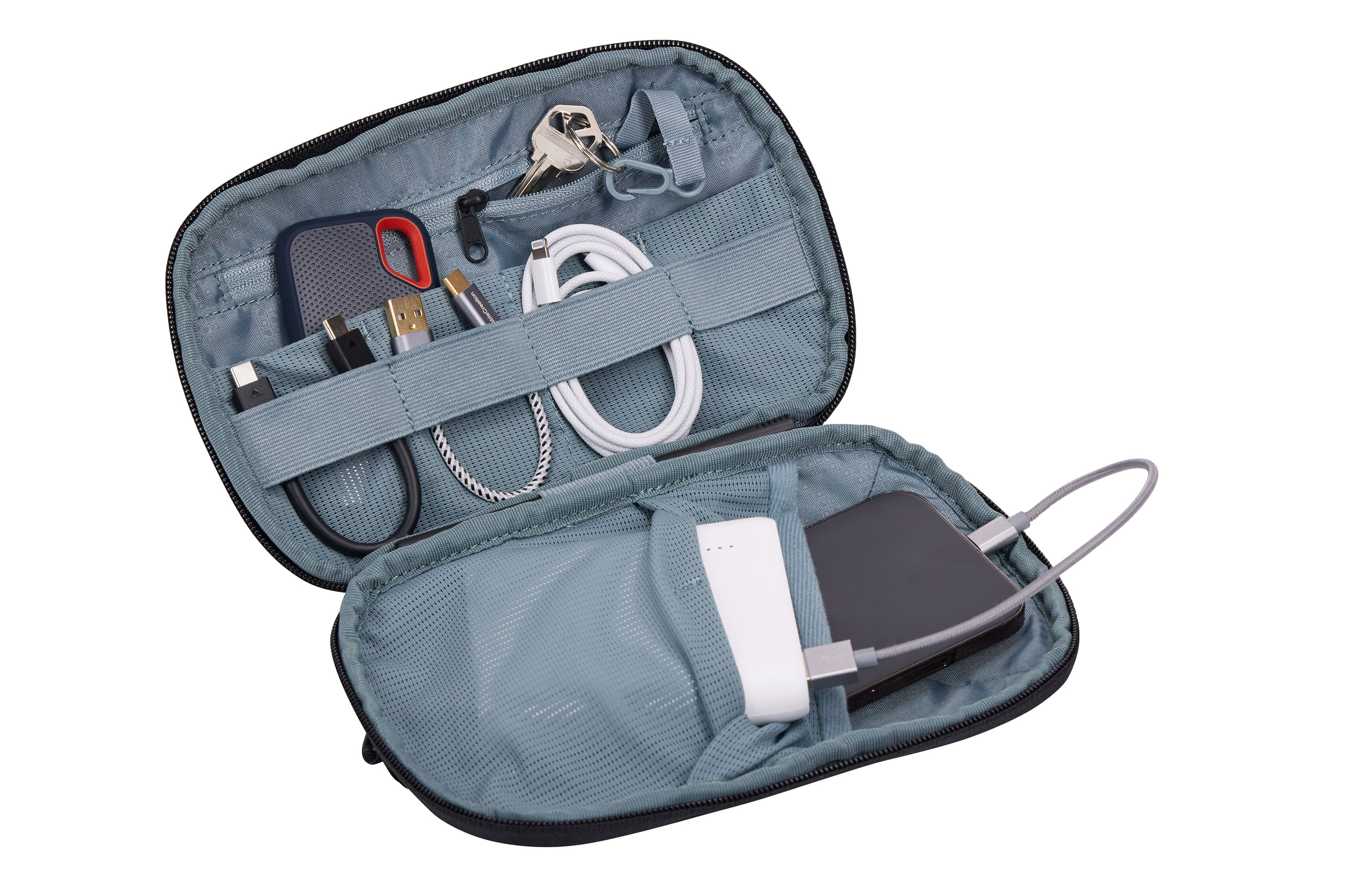 Elastic pockets keep everything neat and tidy image