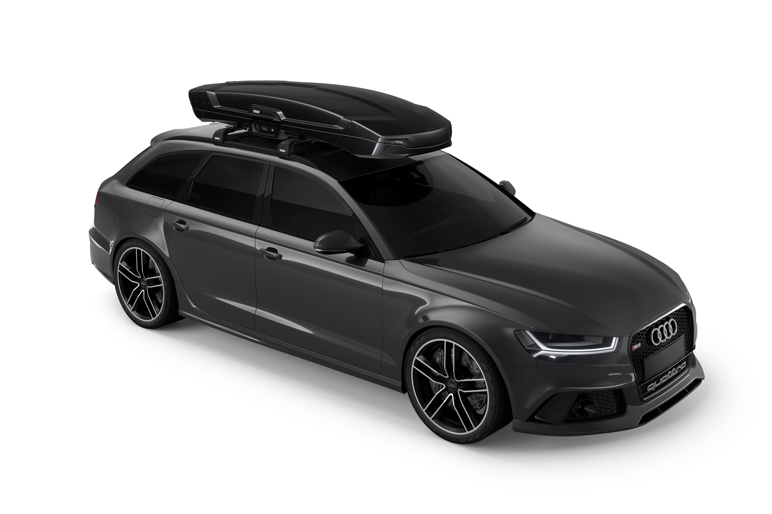Thule Vector Alpine takboks svart metallisk